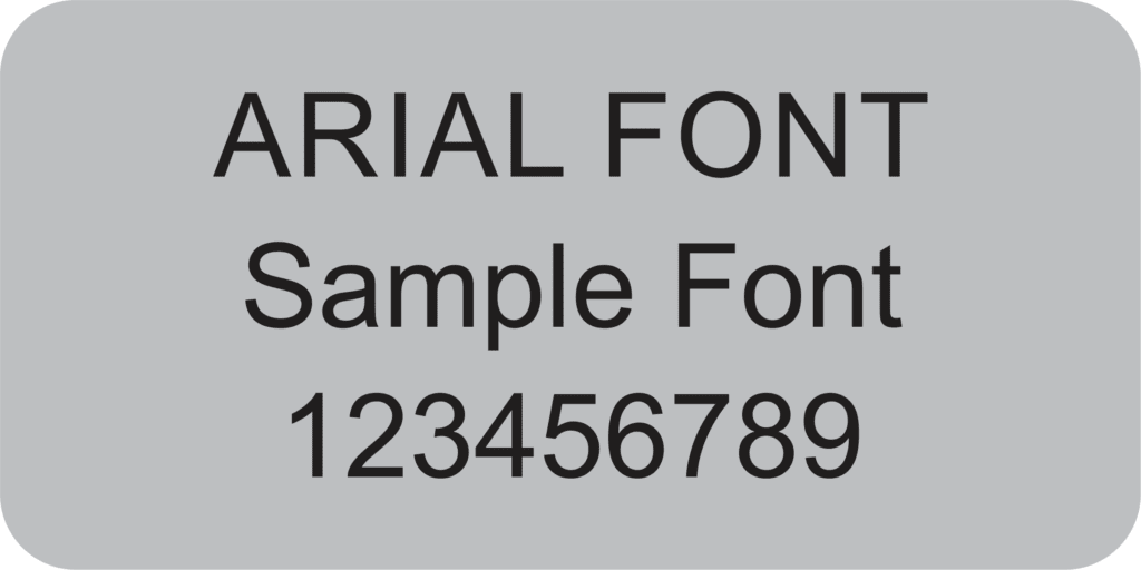 Font Preference - Fundraising Brick