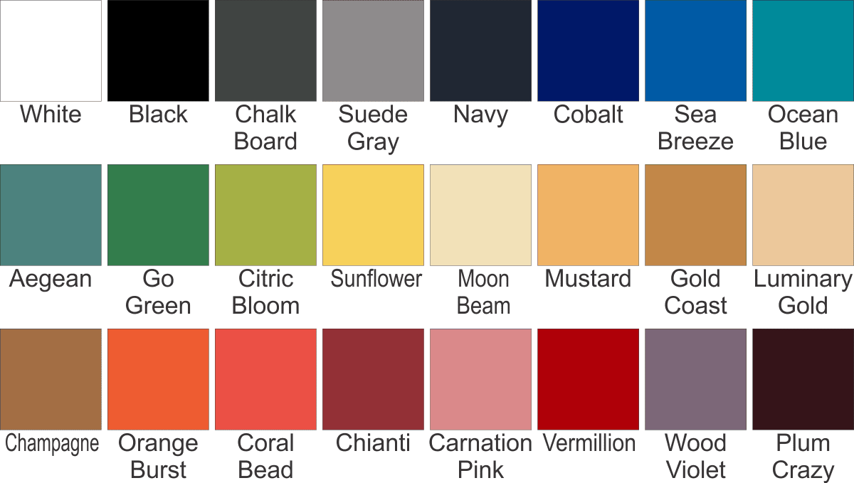 Field Tile Sizes and Colors - Fundraising Brick