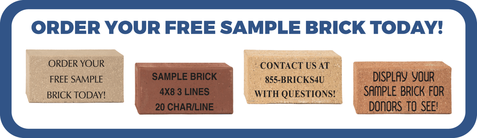 Free Sample Brick - Fundraising Brick